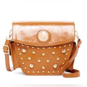 Pink Haley Studded Crossbody
